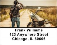 Riding Motorcycles Address Labels | LBBAM-95