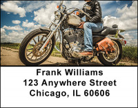 Riding Motorcycles Address Labels | LBBAM-95