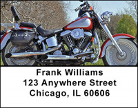 Motorcycle Cruiser Address Labels | LBBAM-96