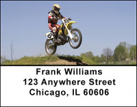 Dirt Bike Address Labels | LBBAM-97
