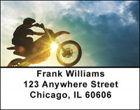 Dirt Bike Address Labels | LBBAM-97