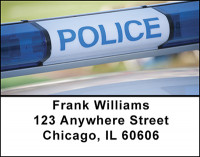 Police - Protect & Serve Address Labels | LBBAM-98
