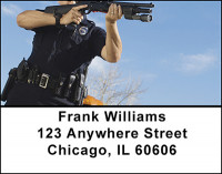 Police - Protect & Serve Address Labels | LBBAM-98