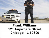 Police - Protect & Serve Address Labels | LBBAM-98