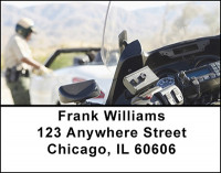 Police - Protect & Serve Address Labels | LBBAM-98