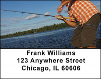 Lets Go Bass Fishing Address Labels | LBBAN-02