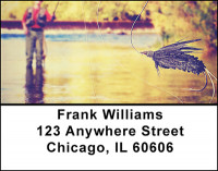 Fly Fishing Streams Address Labels | LBBAN-04