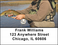 Fly Fishing Streams Address Labels | LBBAN-04