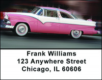 Classic Cars Address Labels | LBBAN-05