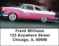 Classic Cars Address Labels | LBBAN-05