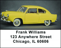 Classic Cars Address Labels | LBBAN-05