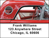 Classic Cars From The 50's Address Labels | LBBAN-06
