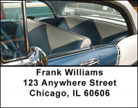 Classic Cars From The 50's Address Labels | LBBAN-06