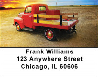 Classic Trucks From The 40's Address Labels | LBBAN-08