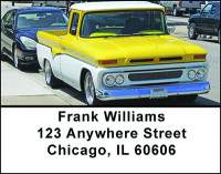 Classic GM Trucks Address Labels | LBBAN-09