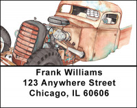 Rat Rod Address Labels | LBBAN-12