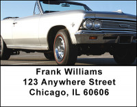 60's Muscle Cars Address Labels | LBBAN-15