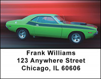 70's Muscle Cars Address Labels | LBBAN-16