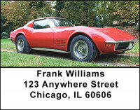 70's Muscle Cars Address Labels | LBBAN-16