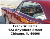 Big Block Muscle Cars Address Labels | LBBAN-17