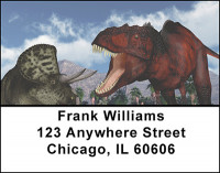Jurassic Dinosaurs Address Labels | LBBAN-28