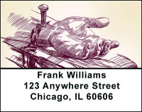 Crucifixion of Christ Address Labels | LBBAN-30
