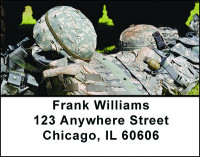 Military Combat Gear Address Labels | LBBAN-33