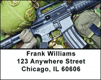 Military Combat Gear Address Labels | LBBAN-33