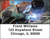 It's Great To Be A Welder Address Labels | LBBAN-36