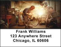 It's Great To Be A Welder Address Labels | LBBAN-36