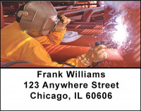 It's Great To Be A Welder Address Labels | LBBAN-36