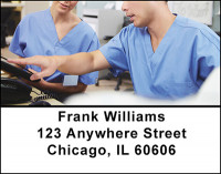 Nurses Address Labels | LBBAN-38