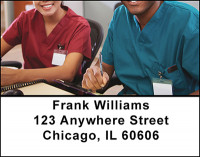 Nurses Address Labels | LBBAN-38