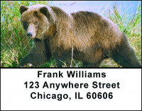 Wolves & Bears Address Labels | LBBAN-43