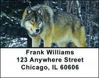 Wolves & Bears Address Labels | LBBAN-43