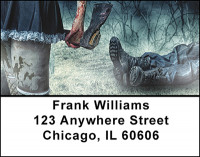 Zombie Apocalypse Address Labels | LBBAN-49