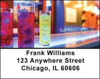 Cocktail Hour Address Labels | LBBAN-50