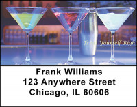 Cocktail Hour Address Labels | LBBAN-50