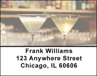 Cocktail Hour Address Labels | LBBAN-50