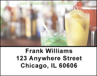 Cocktail Hour Address Labels | LBBAN-50