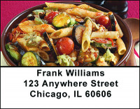 Fine Italian Dining Address Labels | LBBAN-55