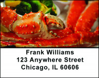 Seafood Address Labels | LBBAN-57