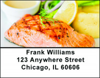 Seafood Address Labels | LBBAN-57
