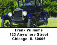 Vintage Travel Address Labels | LBBAN-60