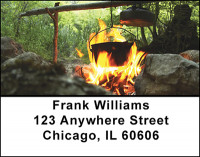 Camping Address Labels | LBBAN-69