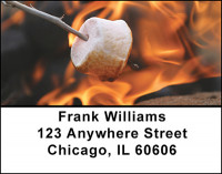 Camping Address Labels | LBBAN-69
