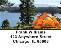 Wilderness Camping Address Labels | LBBAN-71