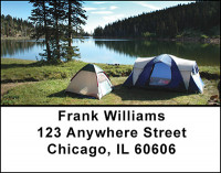 Wilderness Camping Address Labels | LBBAN-71