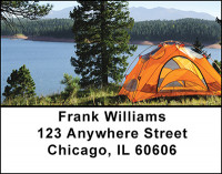 Wilderness Camping Address Labels | LBBAN-71