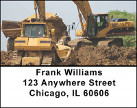 Moving Dirt Address Labels | LBBAN-75